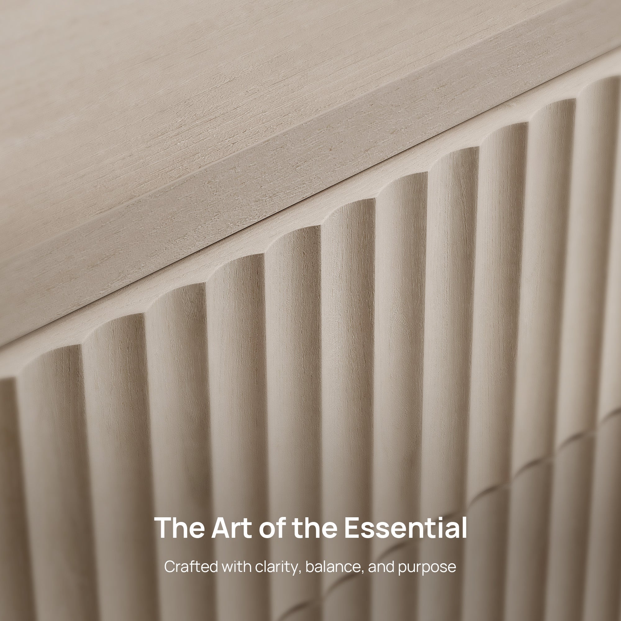 Cas Large-Size Nightstand, 3 Drawers