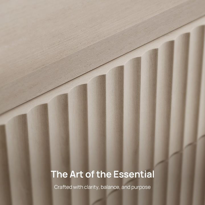 Cas Large-Size Nightstand, 3 Drawers