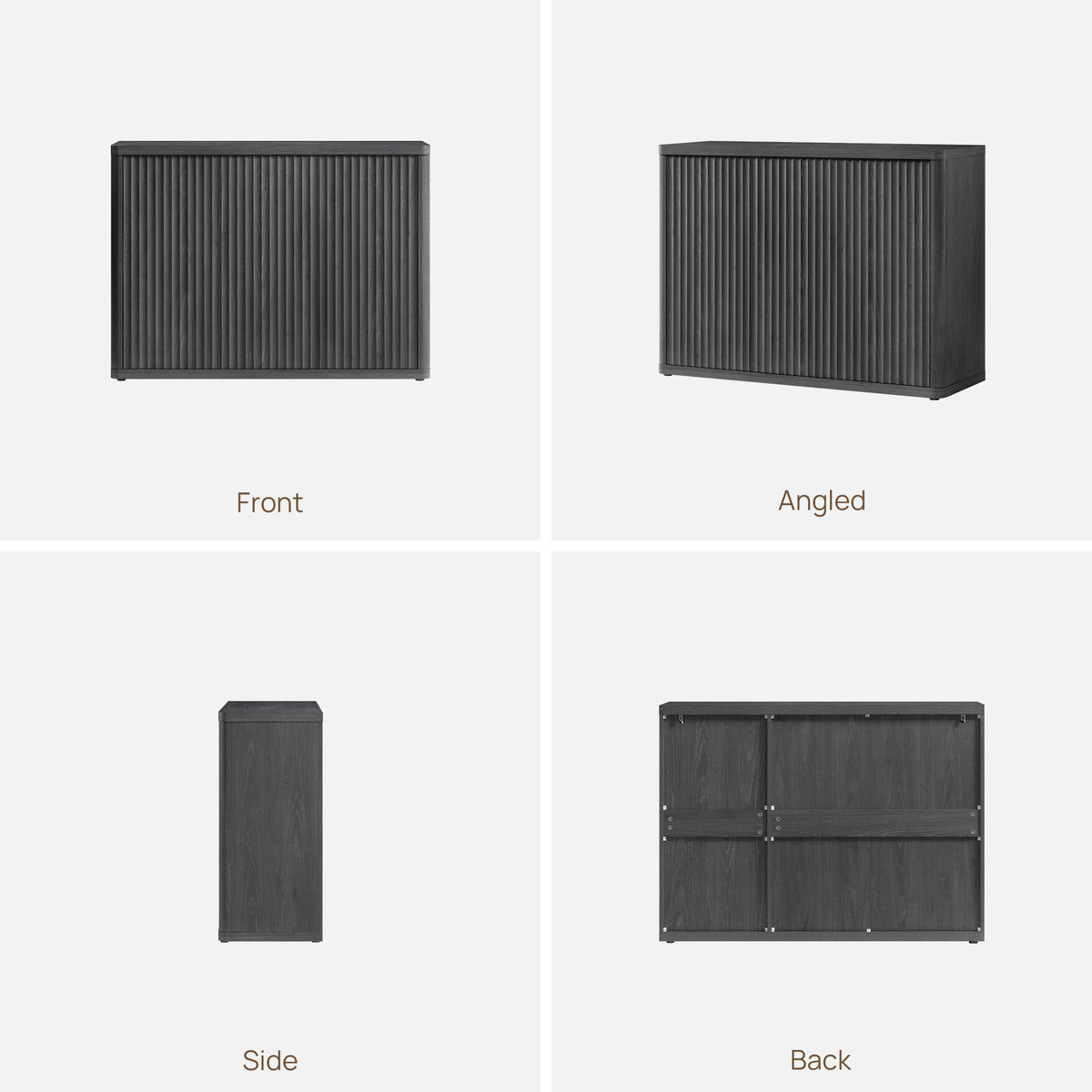 Cas Sideboard with 3 Doors - Set of 2