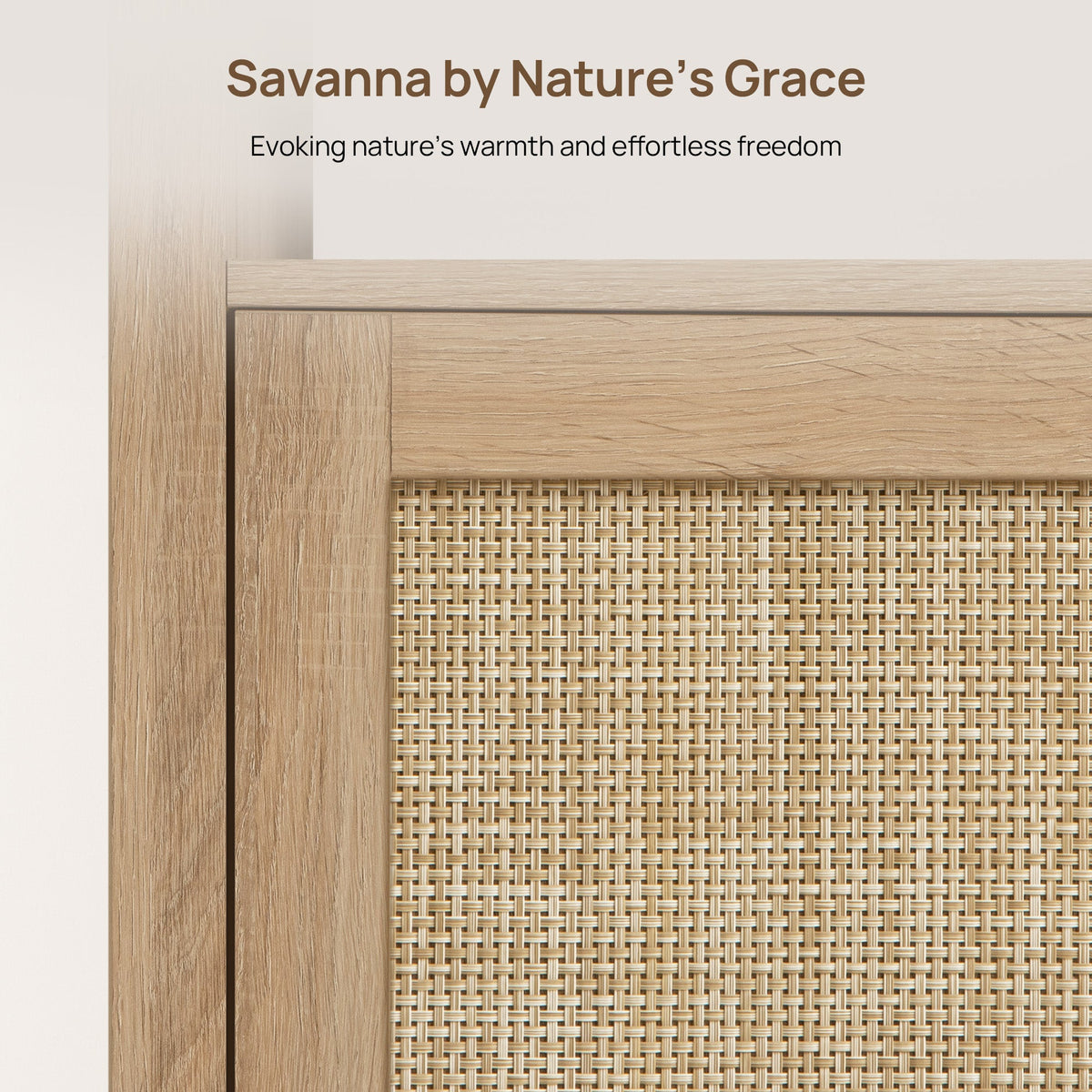Savanna Bar Cabinet with Glass Holder