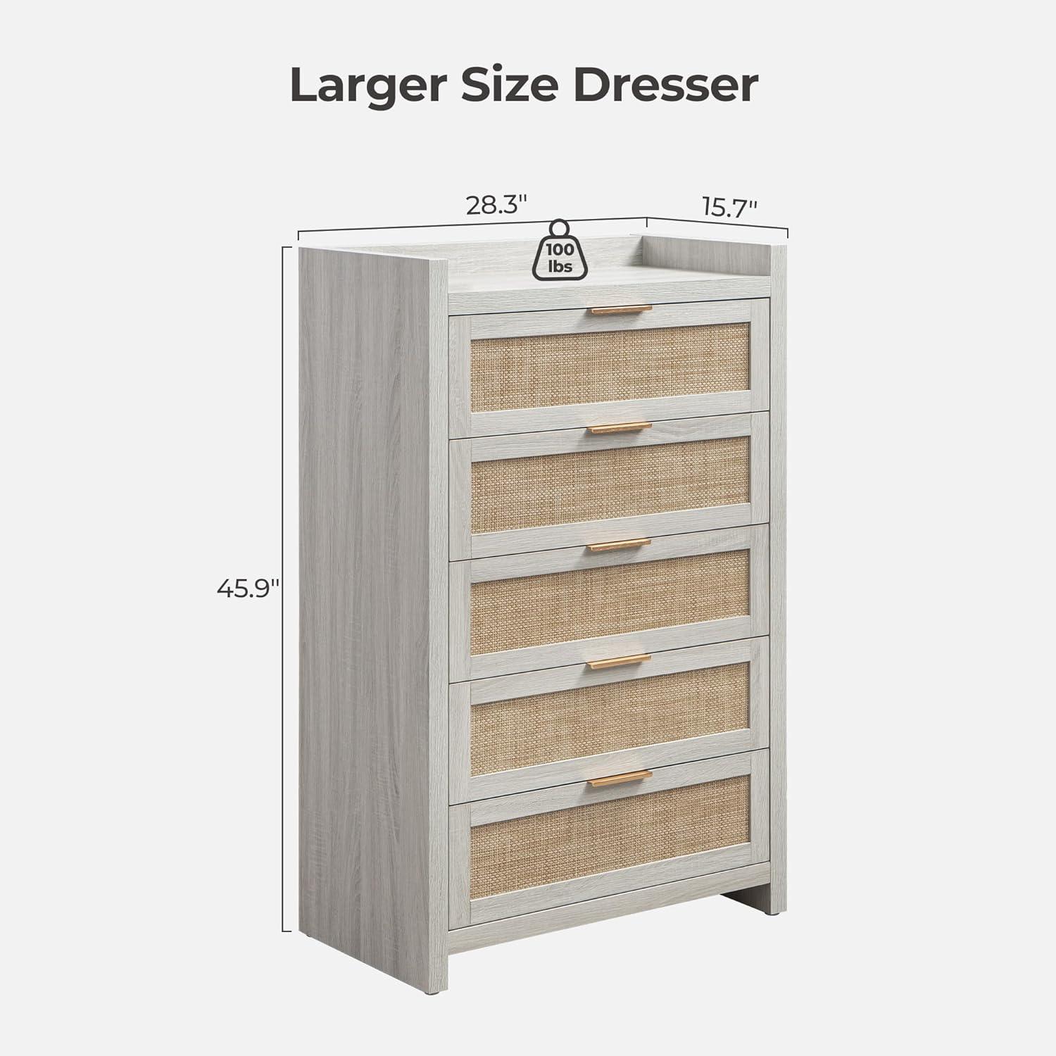 Savanna 5 Drawers Chest