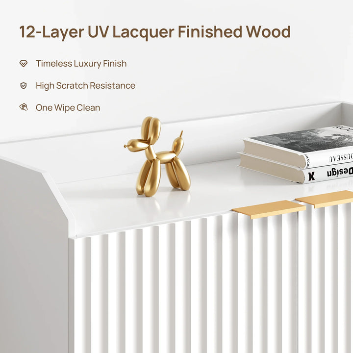 Opus White Shoe Cabinet