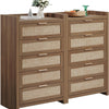 Savanna Wood Dresser, 5 Drawers - Sicotas