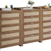 Savanna Wood Dresser, 5 Drawers - Sicotas
