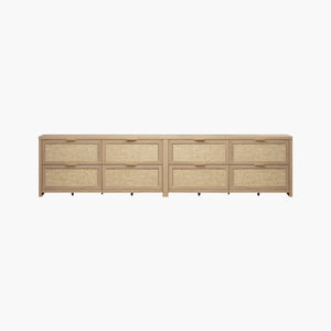 Savanna Modular 8 Drawers Dresser