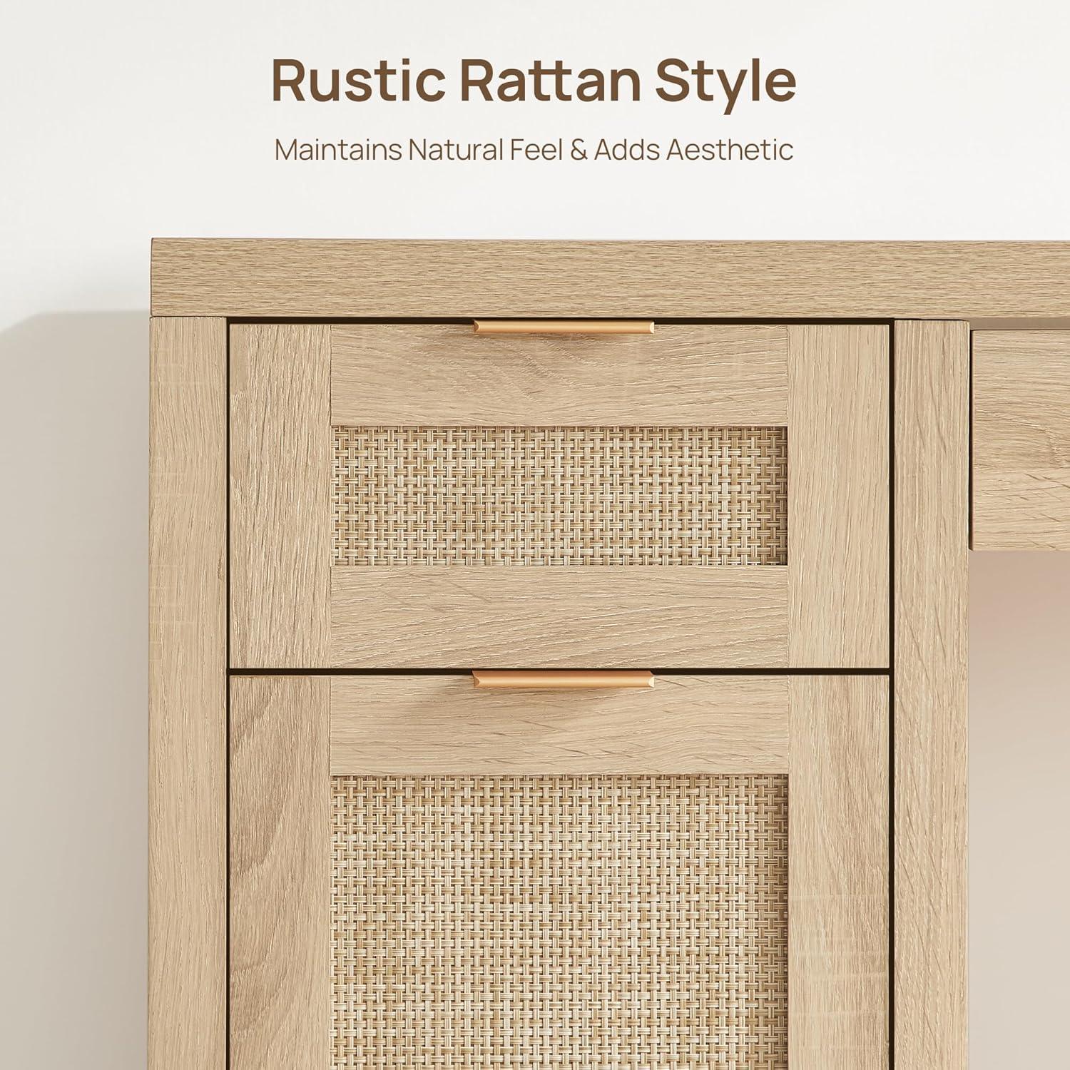 Savanna Makeup Desk with Drawers