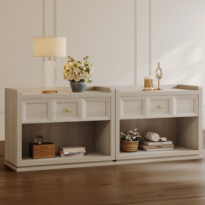 Helio Large-Size Nightstand, Bedroom Storage