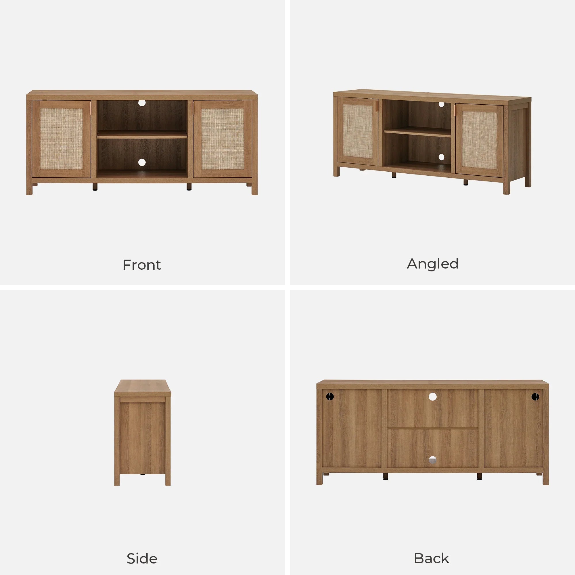 Savanna TV Stands with Shelves