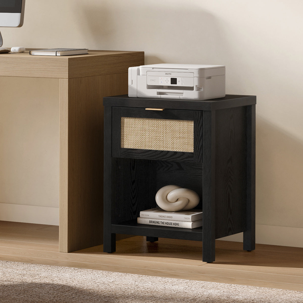 Savanna Dresser, Wardrobe and Nightstand with Charger Set