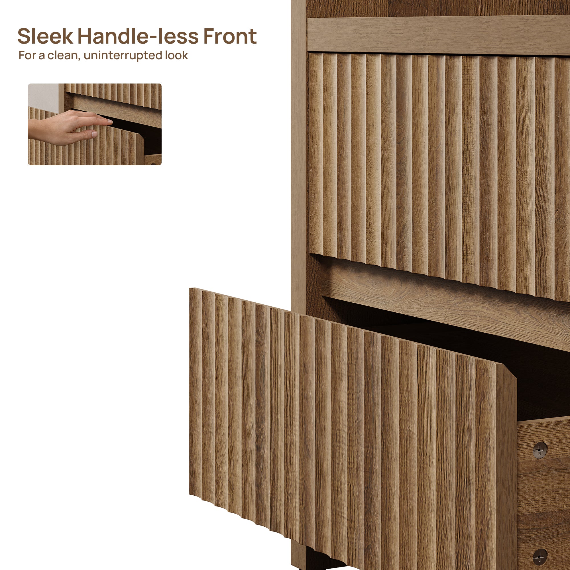 Prelude Nightstand with Charger Station