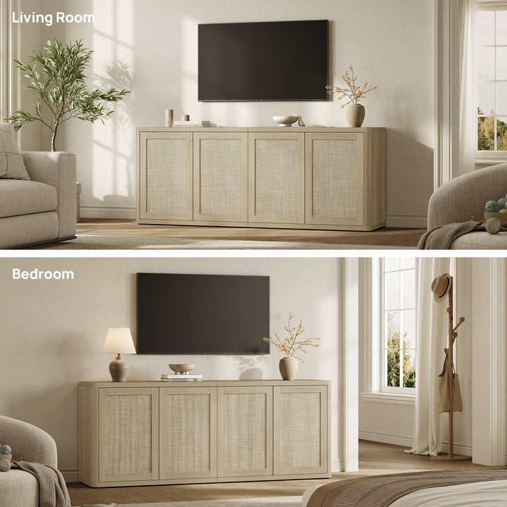 Zura Sectional TV Console, 65 Inches Wide