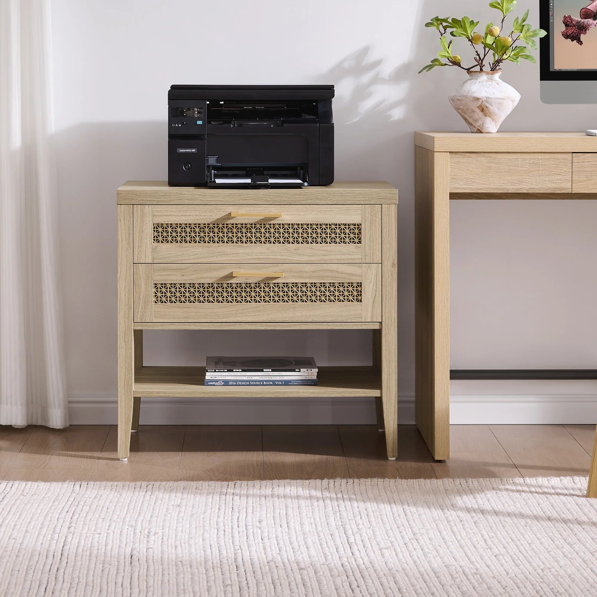 Andy Nightstand Set With 2 Doors