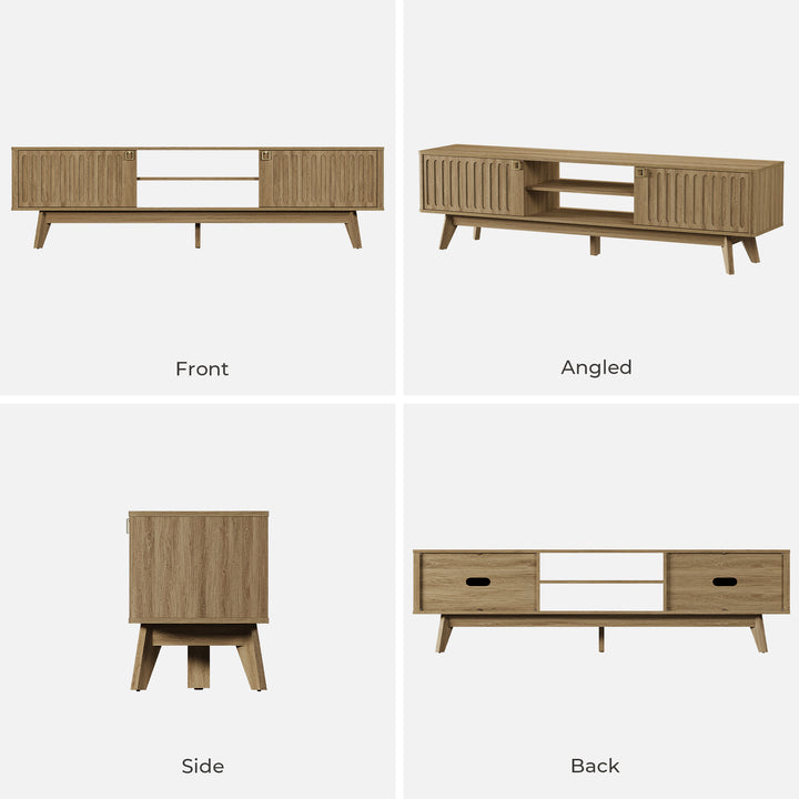 Domus 70 Inch TV Stand with Storage