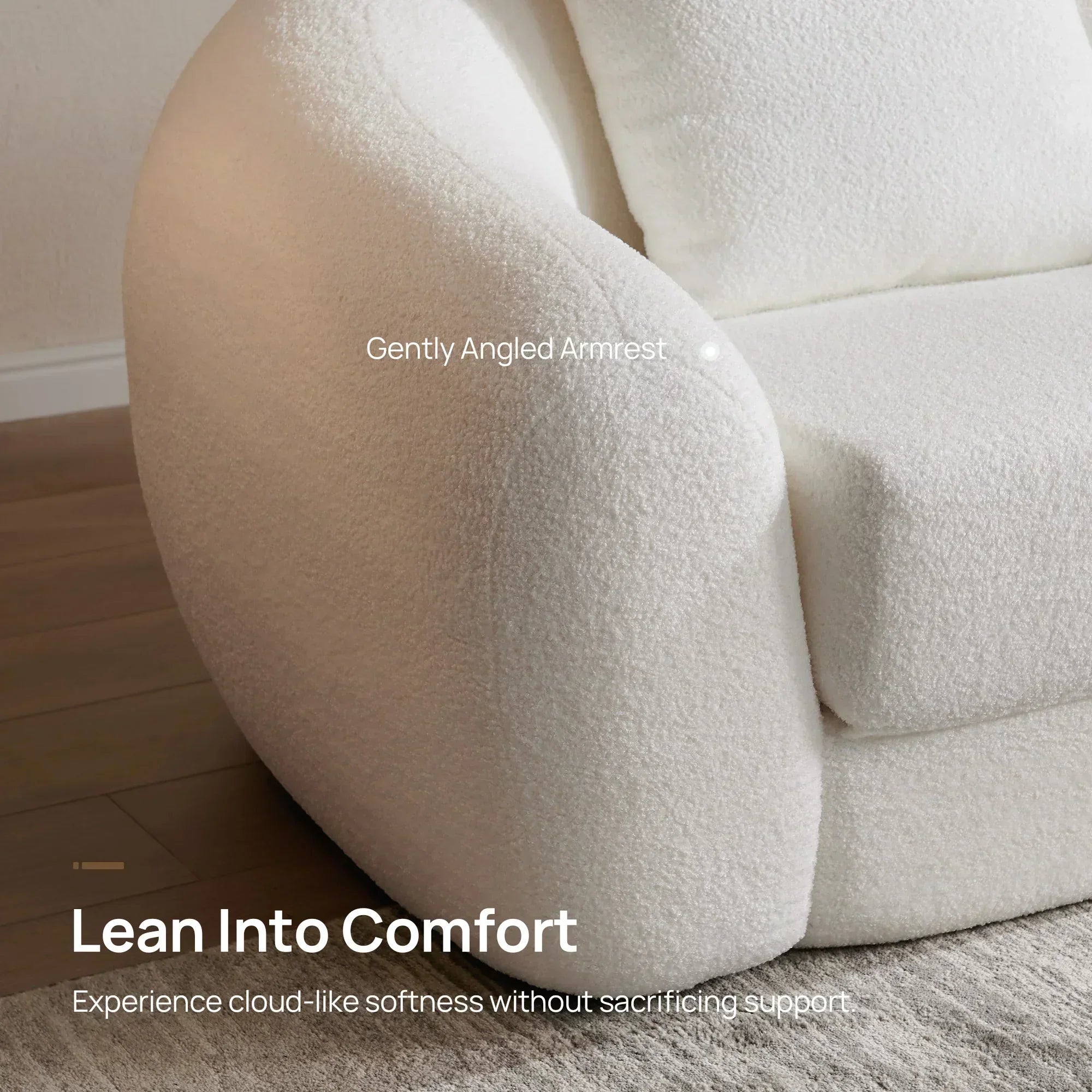 Nimbus White Sofa Couch