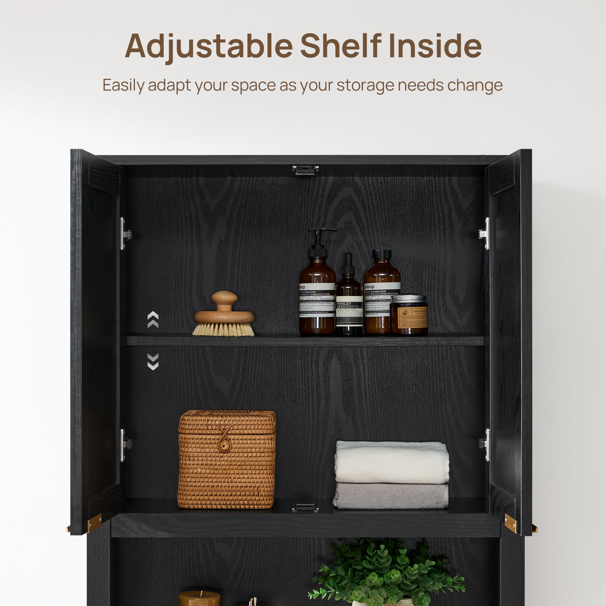 Savanna 2-Door Over-the-Toilet Organizer