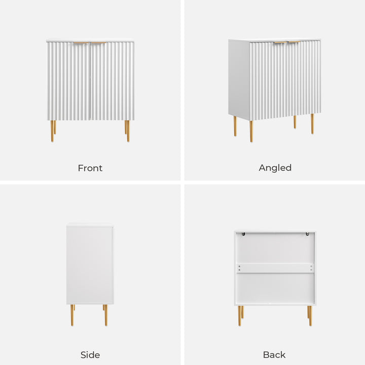 Opus Buffet Cabinet with Storage, Set of 2