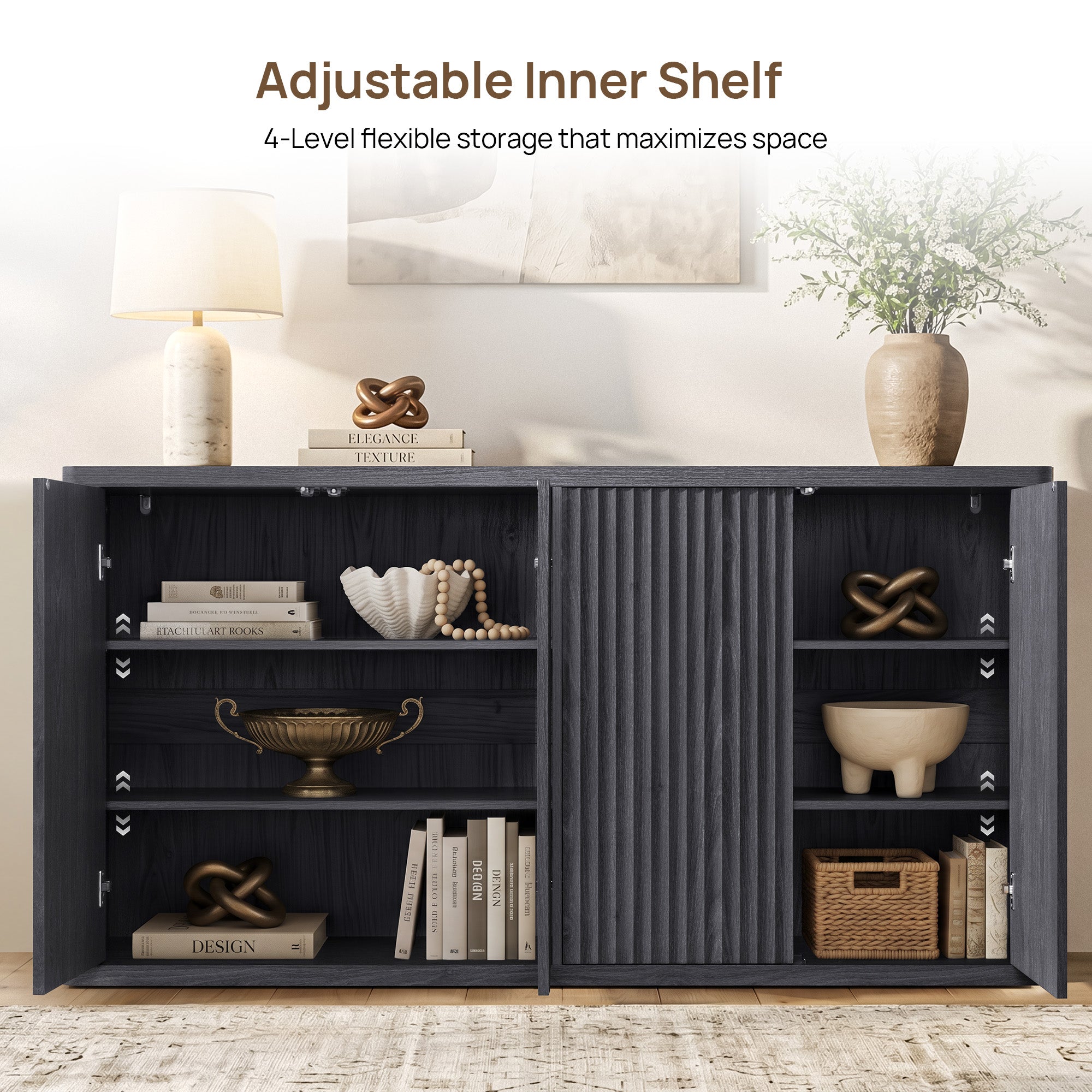 Cas Sideboard with 4 Doors