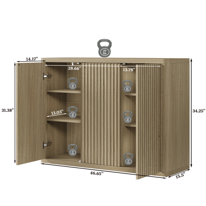 Cas Sideboard Cabinet with 3 Doors