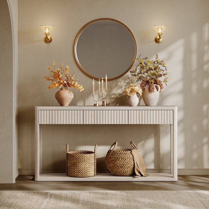 Cas 31'' Tall Entryway Tables, Set of 2