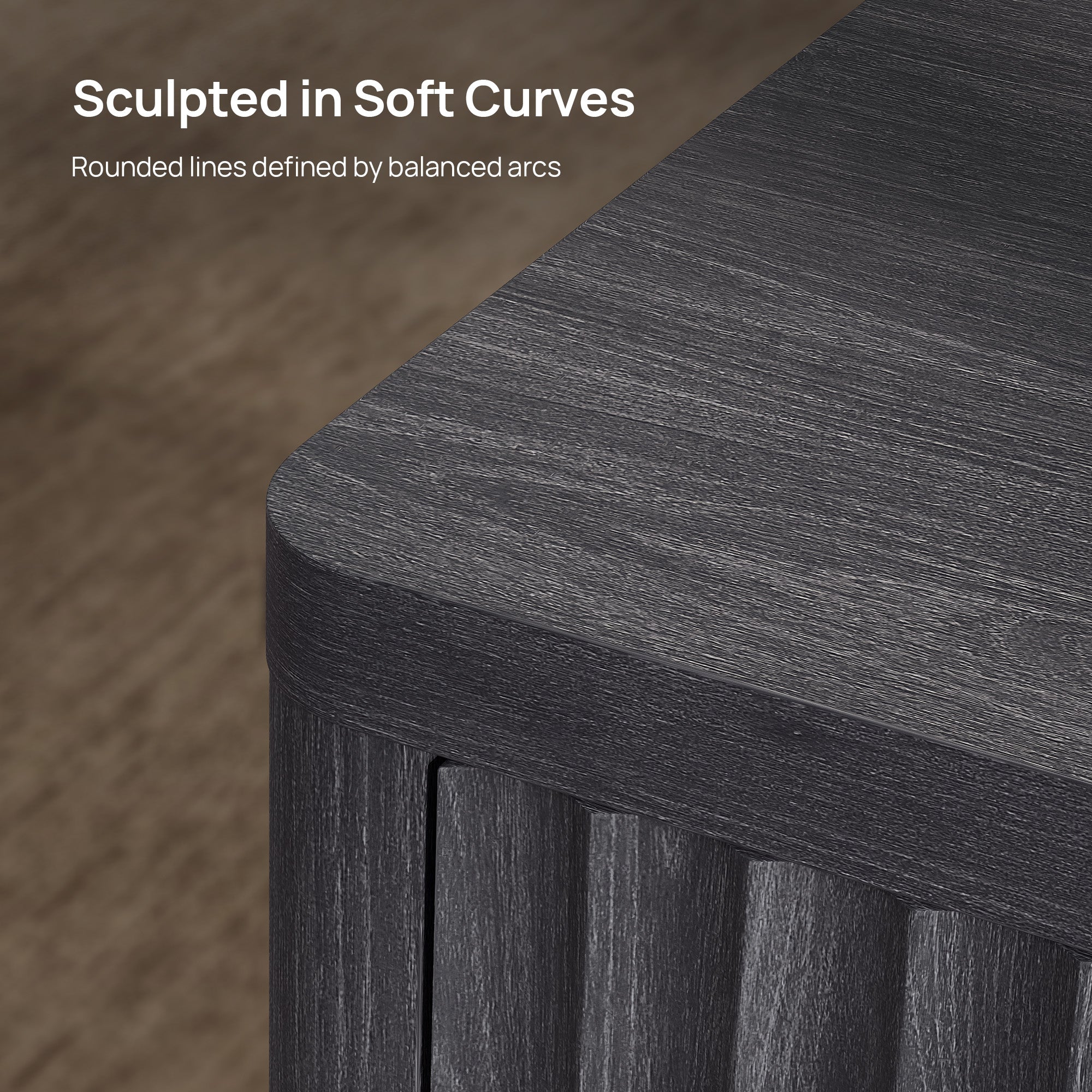 Cas 3-Drawer Nightstand, 27 Inches Wide