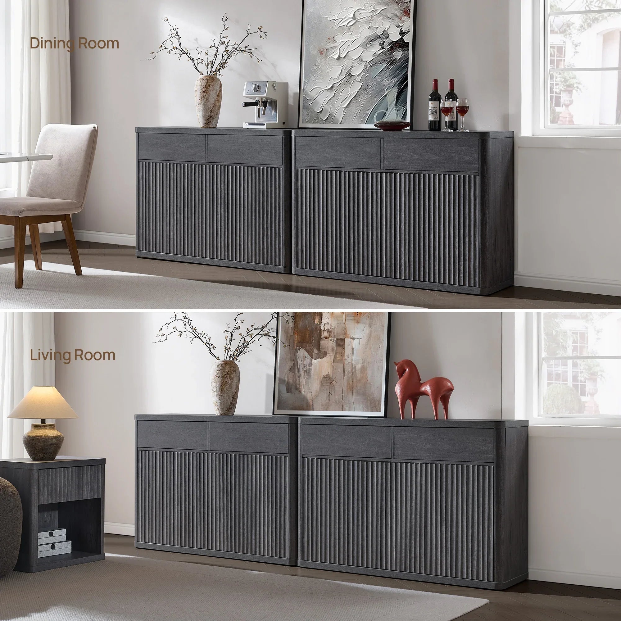 Cas Buffet Cabinet with Drawers