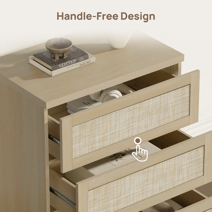 Zura Rattan Sectional Dresser, Large Size Option