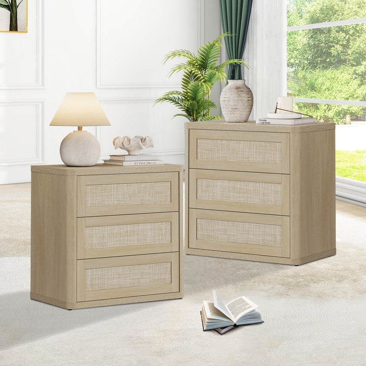 Zura Nightstand Bedside Table