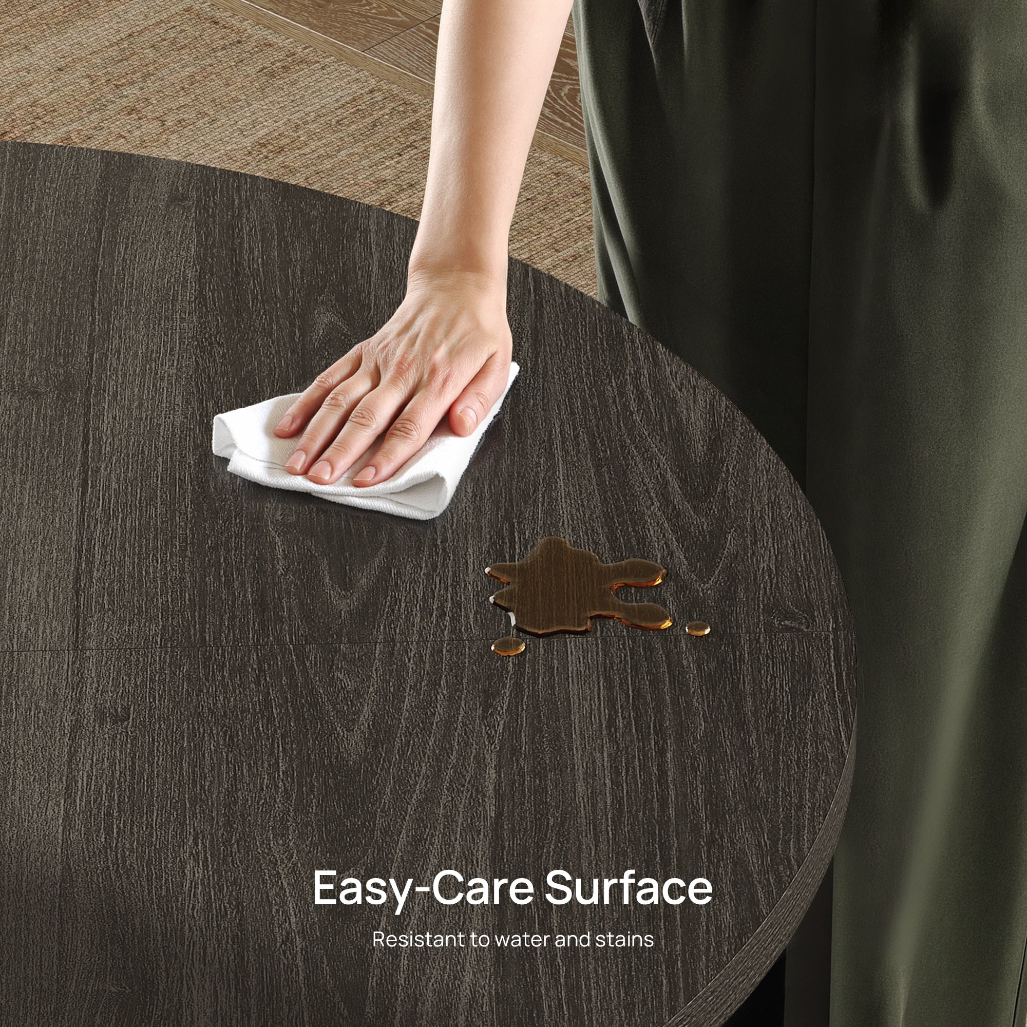 Cas Round Dining Table for 6