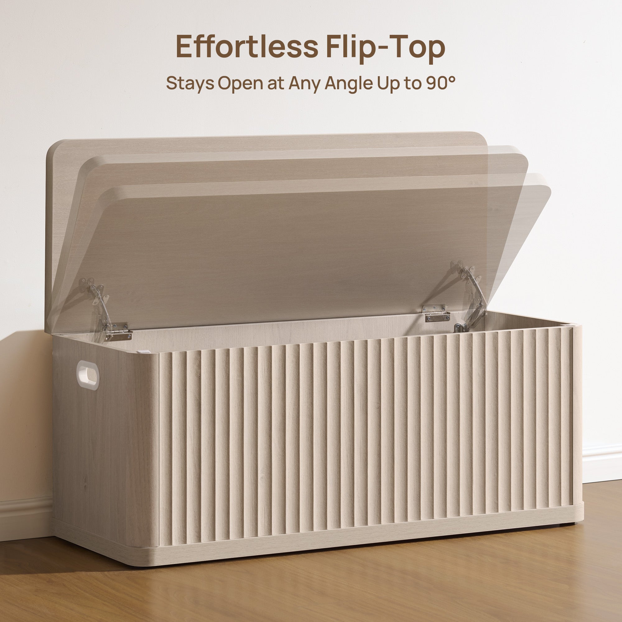 Cas Flip-Top Shoe Bench Entryway