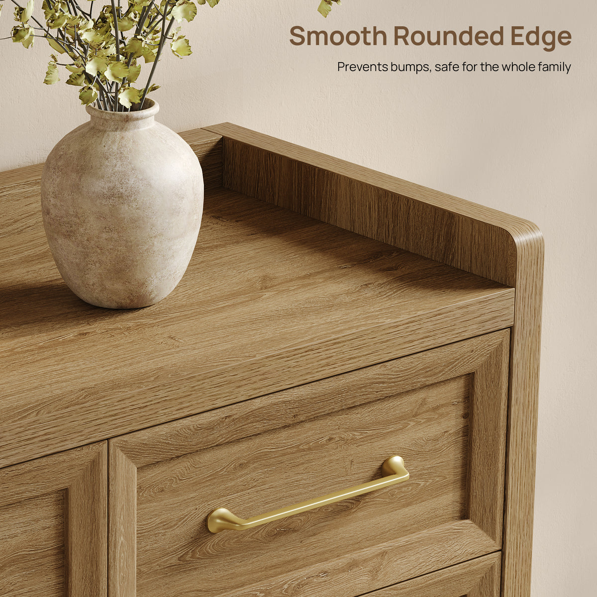 Helio Chest and Large-Size Nightstands Bedroom Set