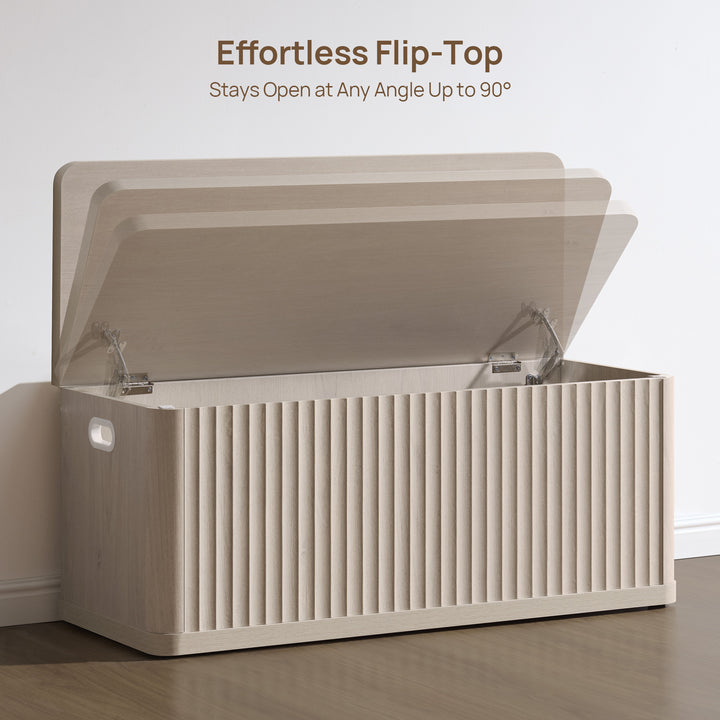 Cas Flip-Top Shoe Bench Entryway