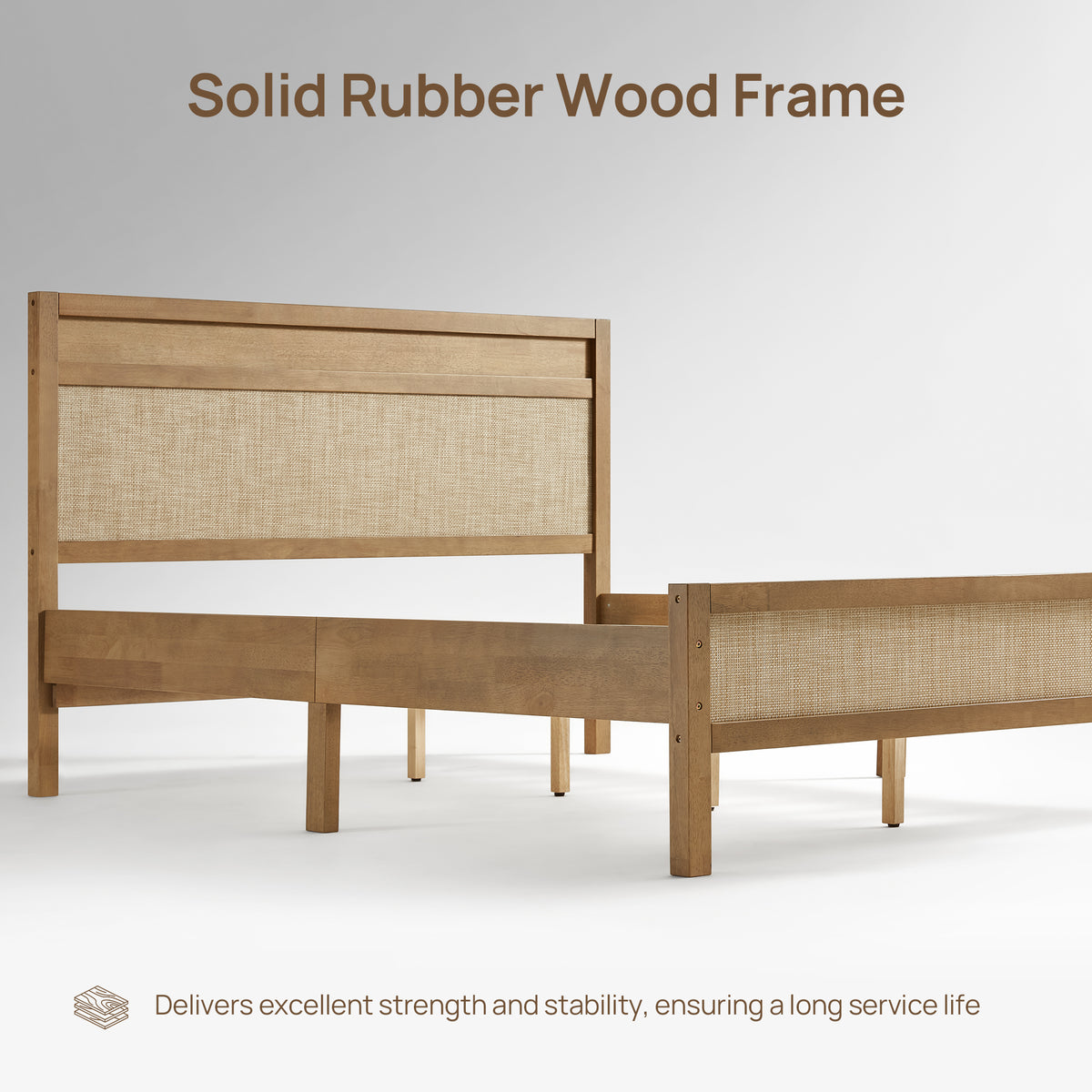 Savanna Rattan Bedroom Set, Large Storage