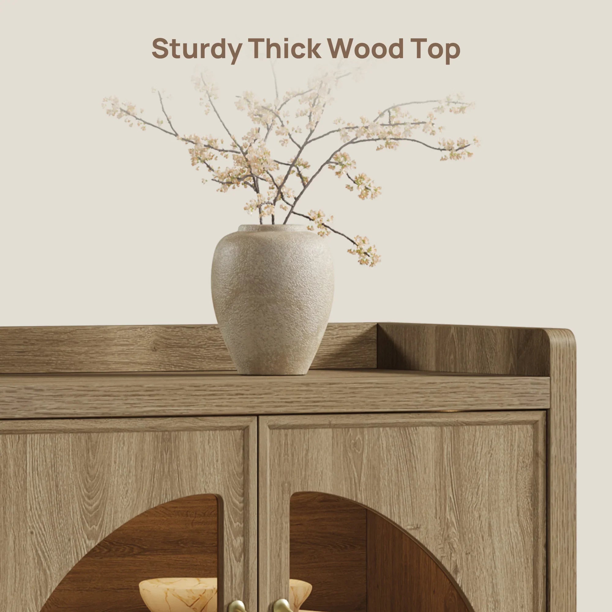 Helio Sideboard with Glass Doors