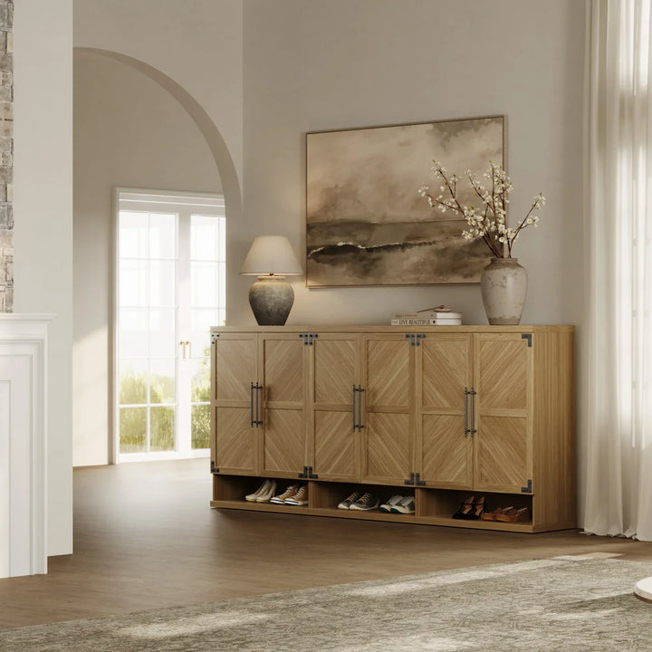 Willow Shoe Cabinet with 2 Doors for Entryway