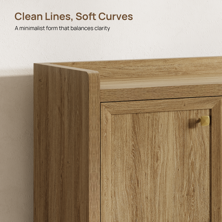 Helio 2-Door Shoe Cabinet, 24 Pairs