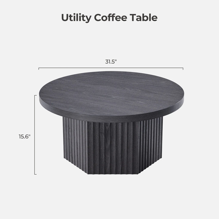 Stria Black Coffee Table