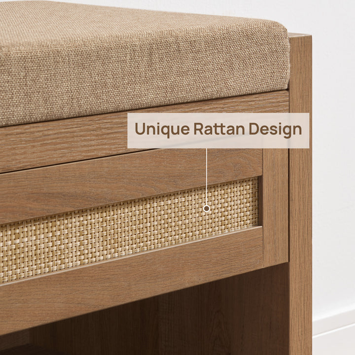 Savanna Shoe Bench with Storage