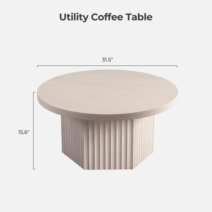 Stria Round Coffee Tables