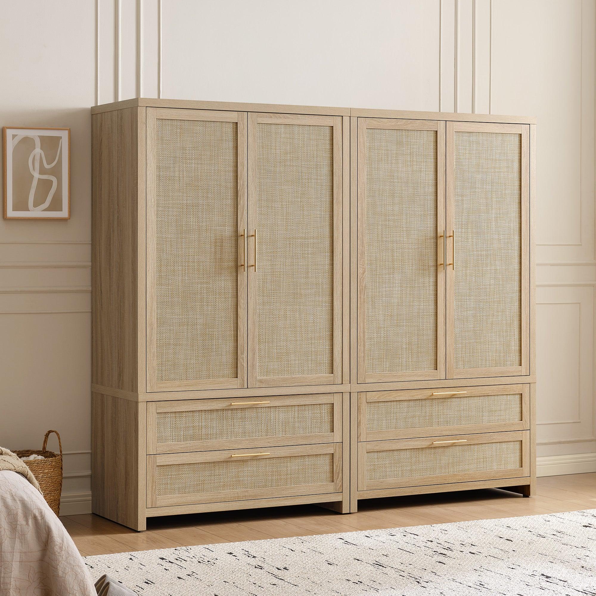 Savanna Wardrobe Closet, 71Inch Height