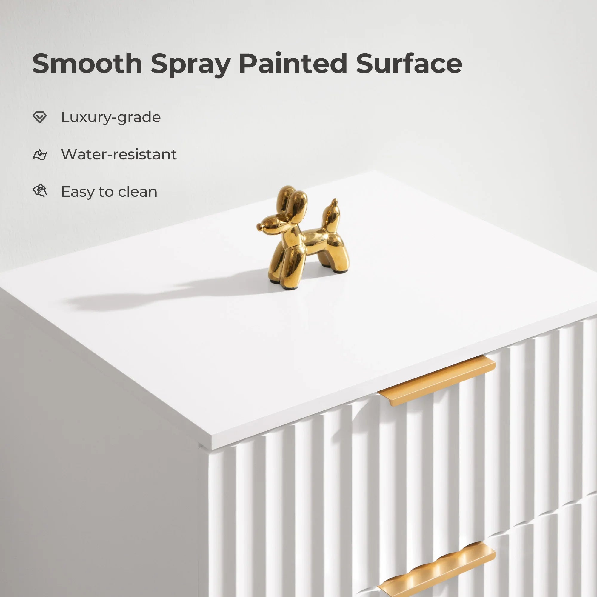 Opus Nightstand with Drawers