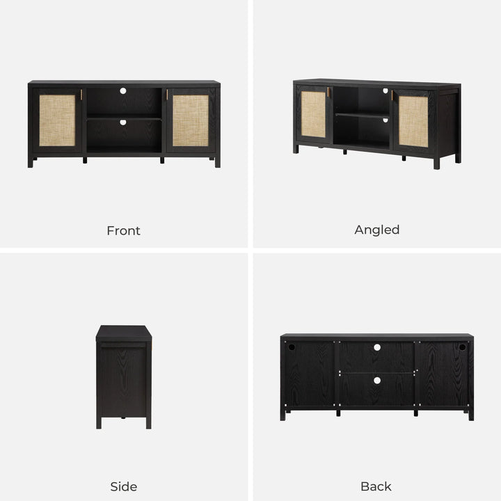 Savanna Black TV Stand