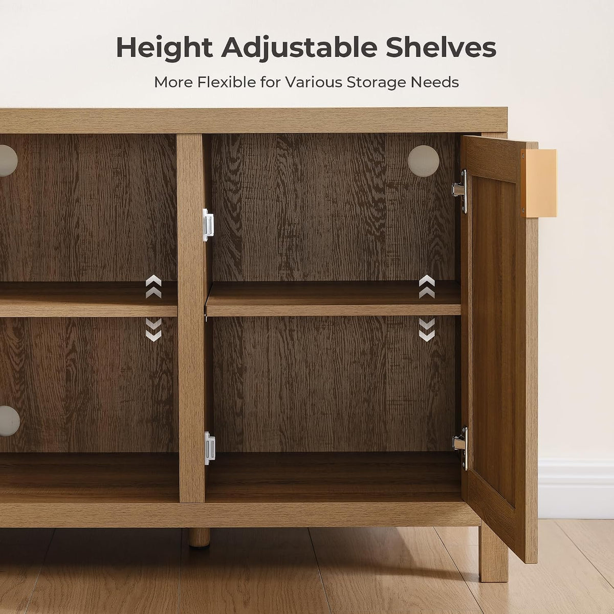 Savanna TV Stands with Shelves
