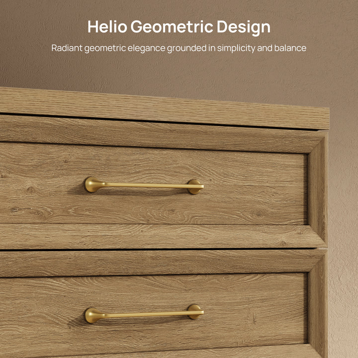 Helio 7-Drawer Dresser and 3-Drawer Nightstands Set
