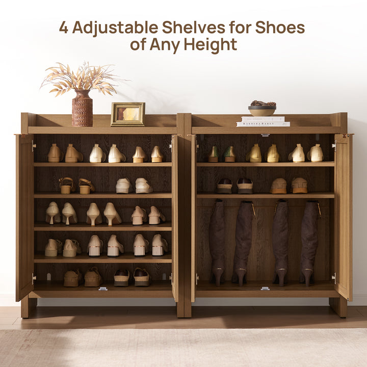 Savanna Shoe Cabinet, 24 Pairs Shoes