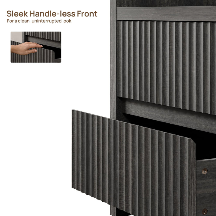 Prelude Nightstand with Charging Station, Set of 2