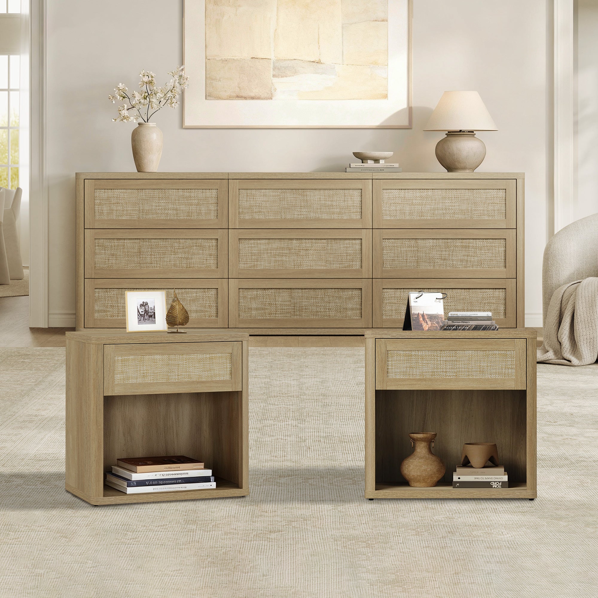 Zura Sectional Bedroom Sets, Large Storage for Bedroom