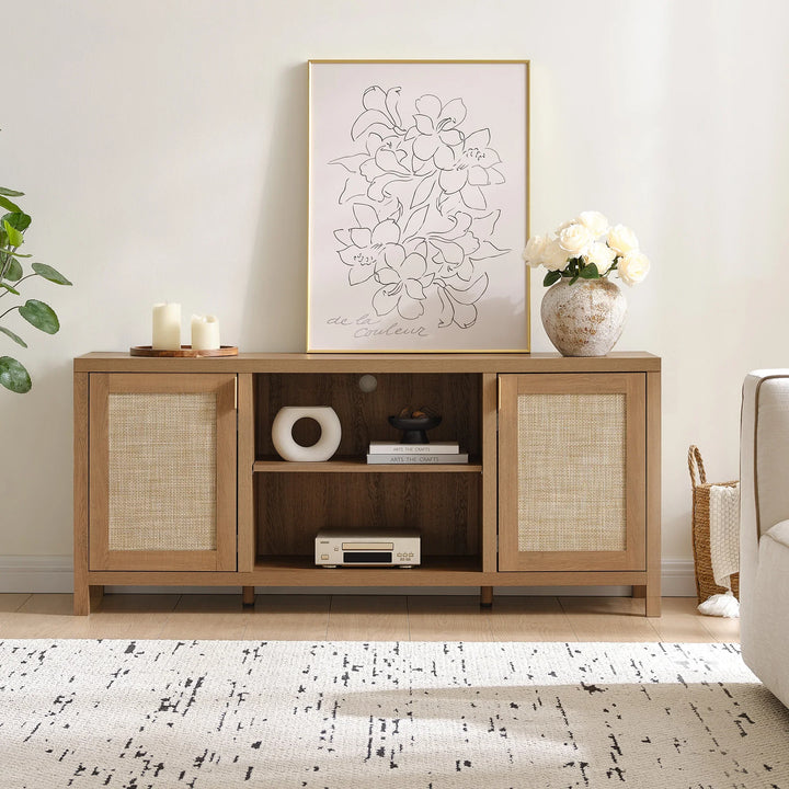 Savanna TV Stands with Shelves