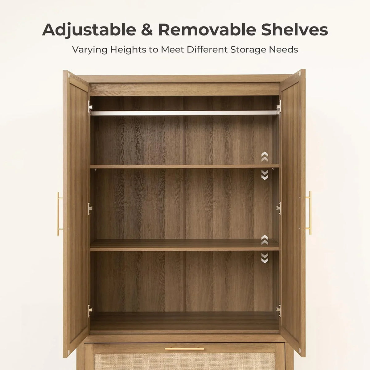 Savanna Wardrobe, 71Inch Height