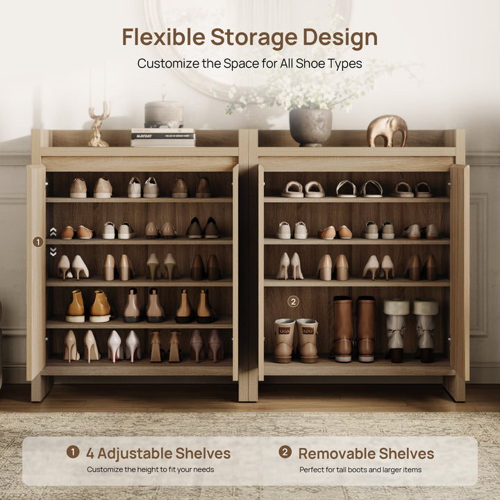 Prelude Shoe Storage Cabinet Entryway