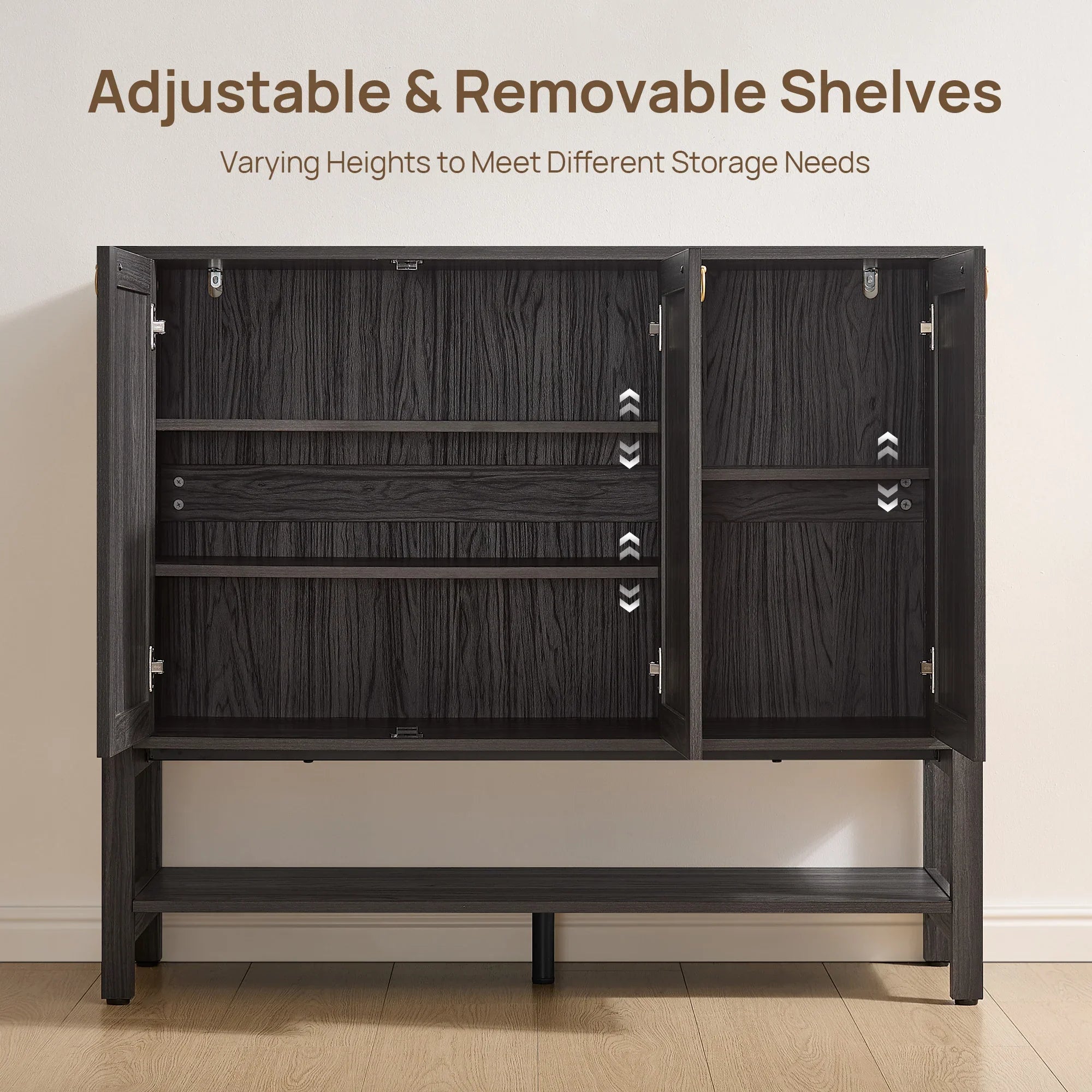 Terra Rattan Shoe Cabinet with Storage